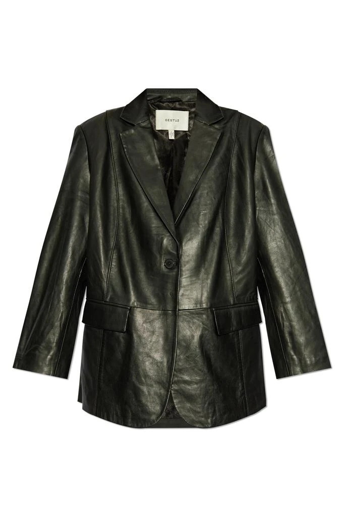 Gestuz Leather blazer Blakelygz 1