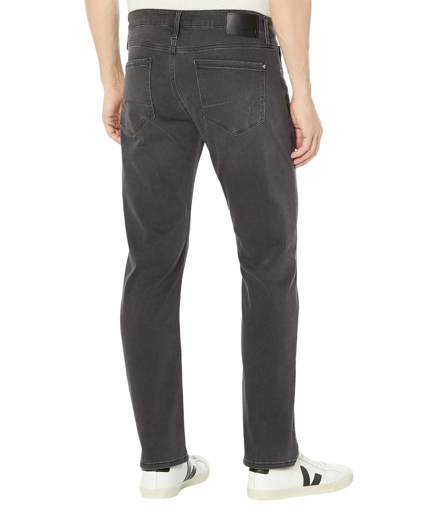 Mavi Jeans Marcus Slim Straight Leg in Mid Smoke Supermove