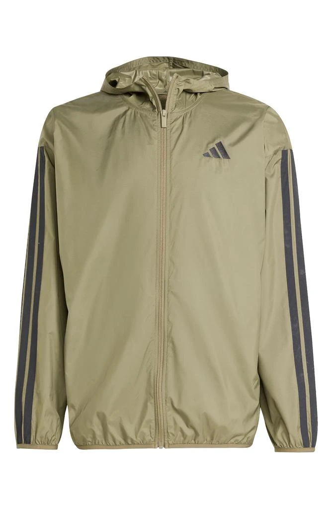 Adidas 3-Stripes Hooded Windbreaker Jacket 4