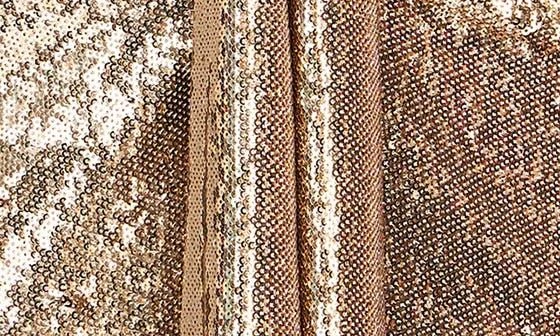 HALSTON Sya Sequin Plunge Halter Neck Cocktail Dress 9