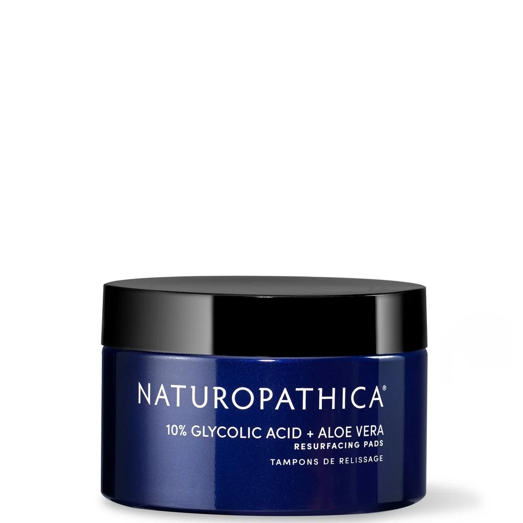 Naturopathica Naturopathica 10% Glycolic Acid + Aloe Vera Resurfacing Pads 1
