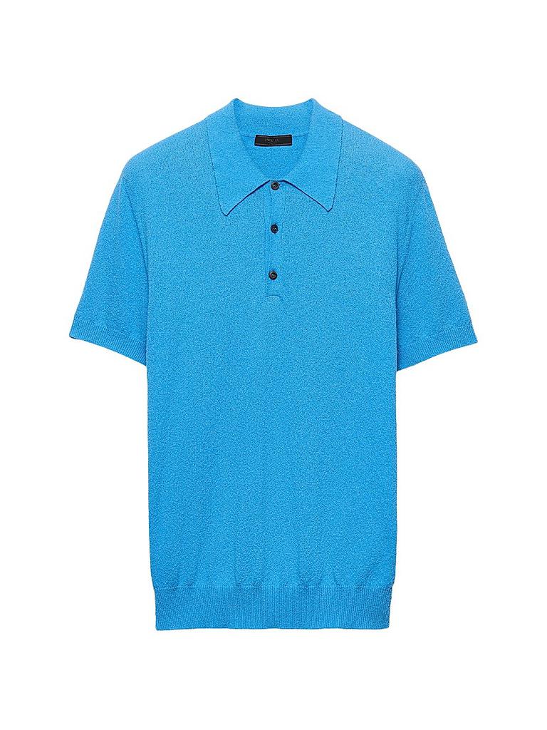 Tシャツ・カットソー PRADA Midnight Blue Wool Polo Shirt Prada Midnight Blu Wool Polo Shirt - Polo Shirts - Compare