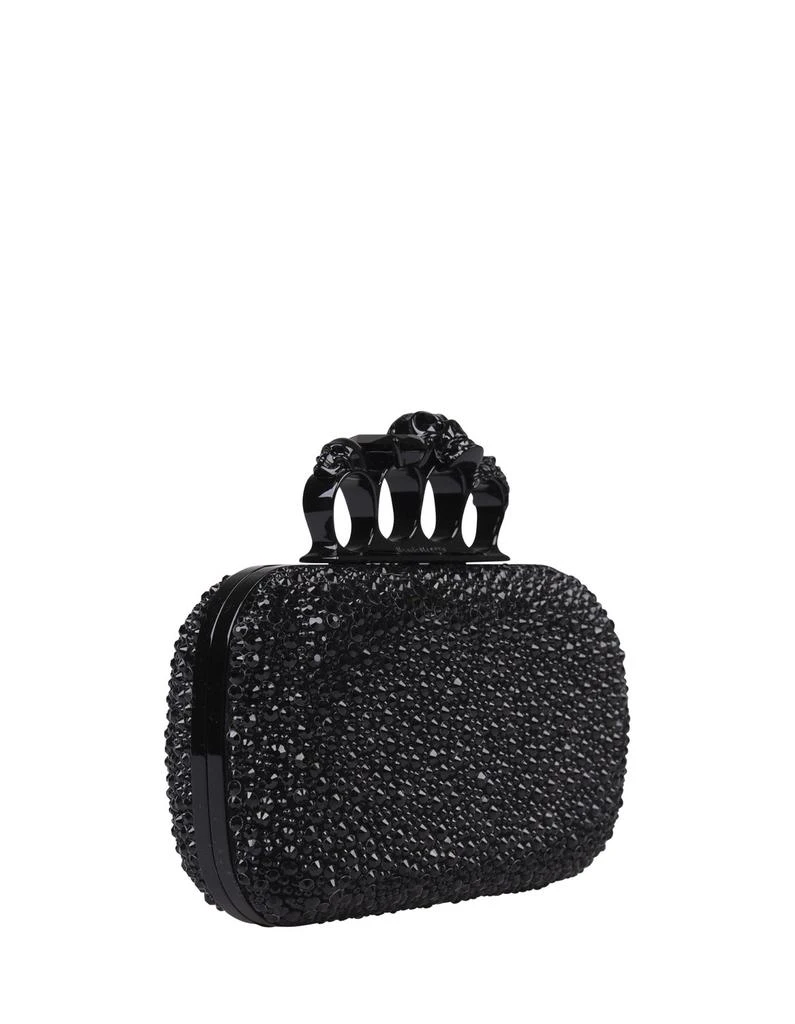 Alexander McQueen Alexander McQueen Four Ring Skull Detailed Clutch Bag 3
