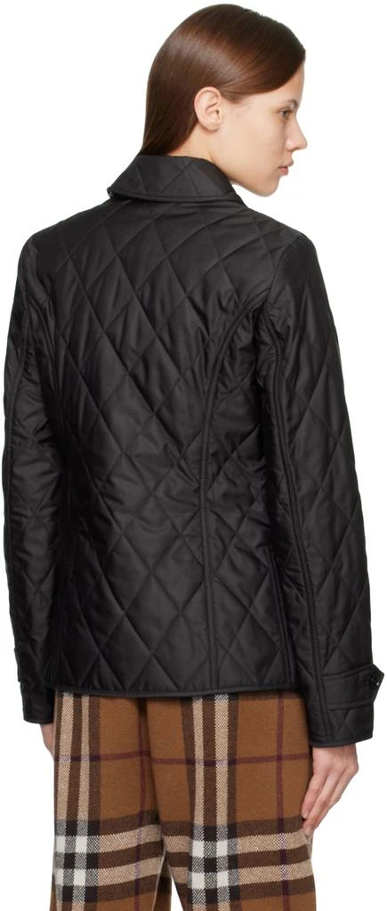 Burberry Black Quilted Jacket 3