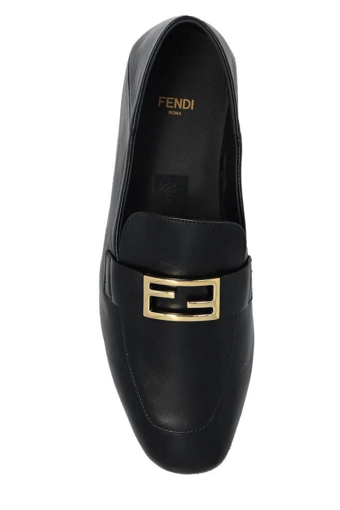 Fendi Fendi FF Baguette Slip-On Loafers 4
