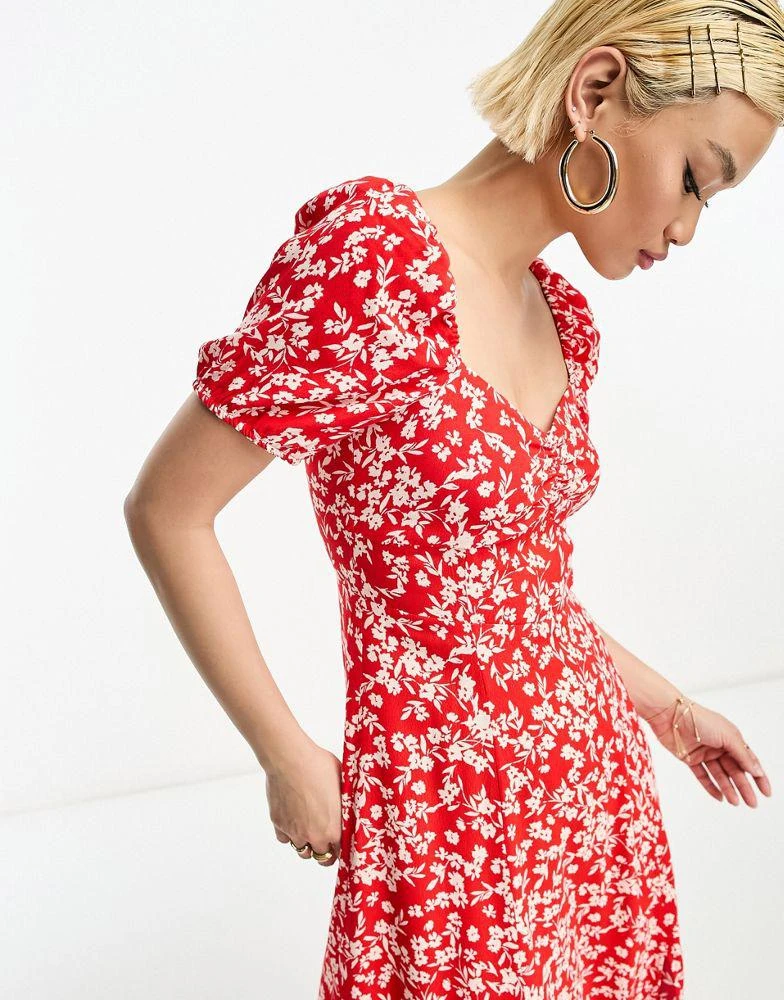 traditional midi dress Ankara Wax Print Midi Dresses