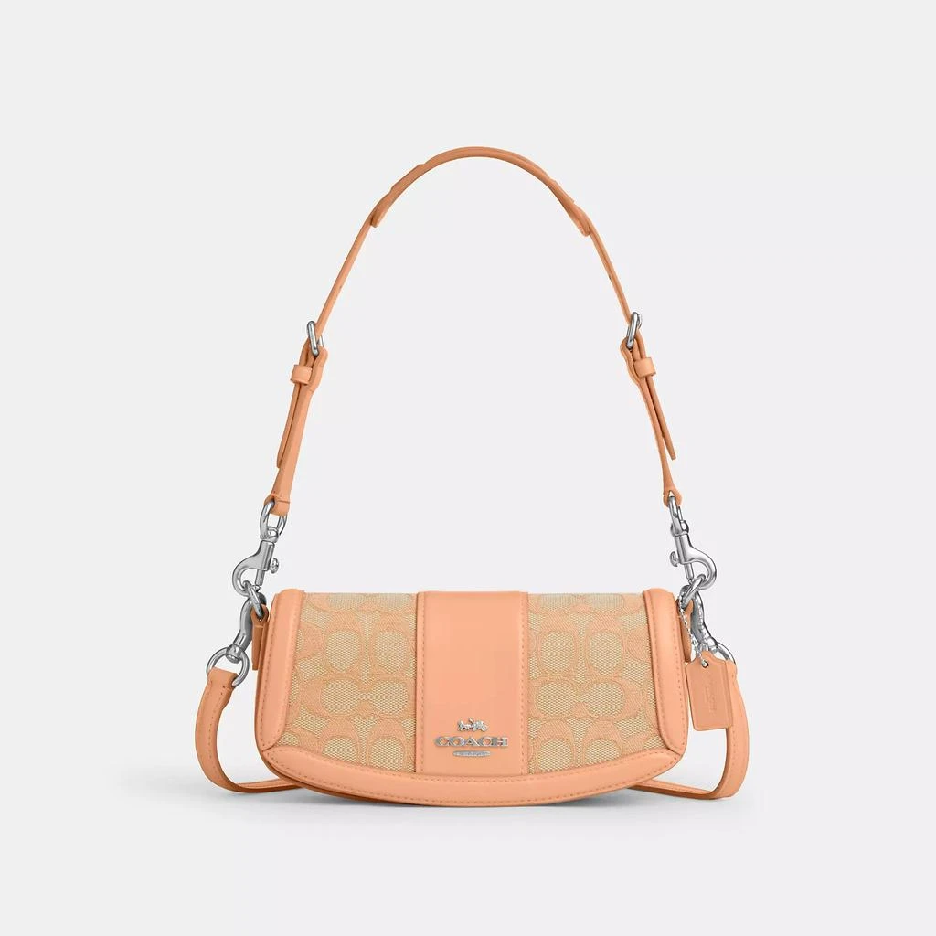 Coach Outlet Andrea Small Shoulder Bag In Signature Jacquard 1