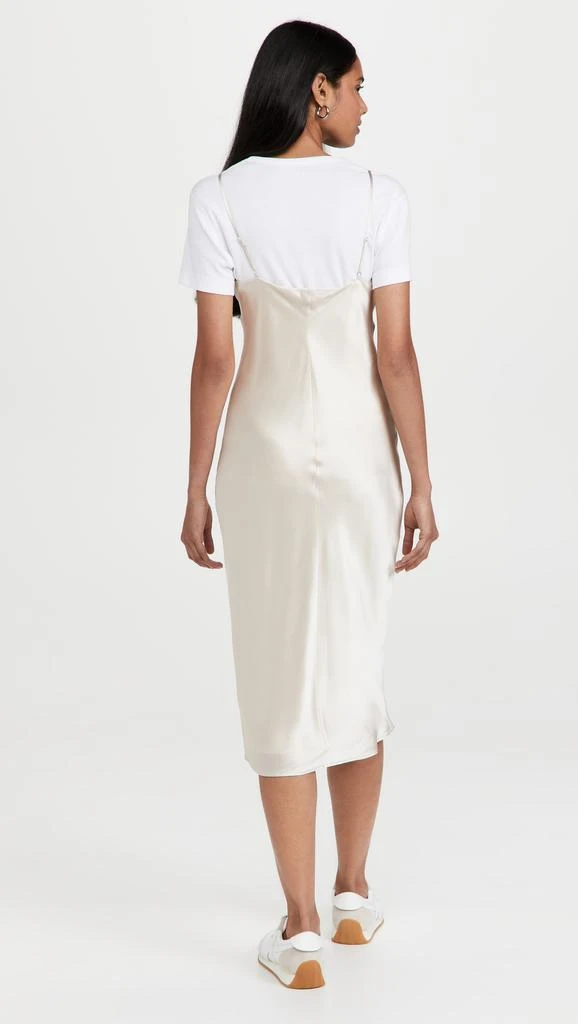 L'Agence Jodie V Neck Slip Dress 2