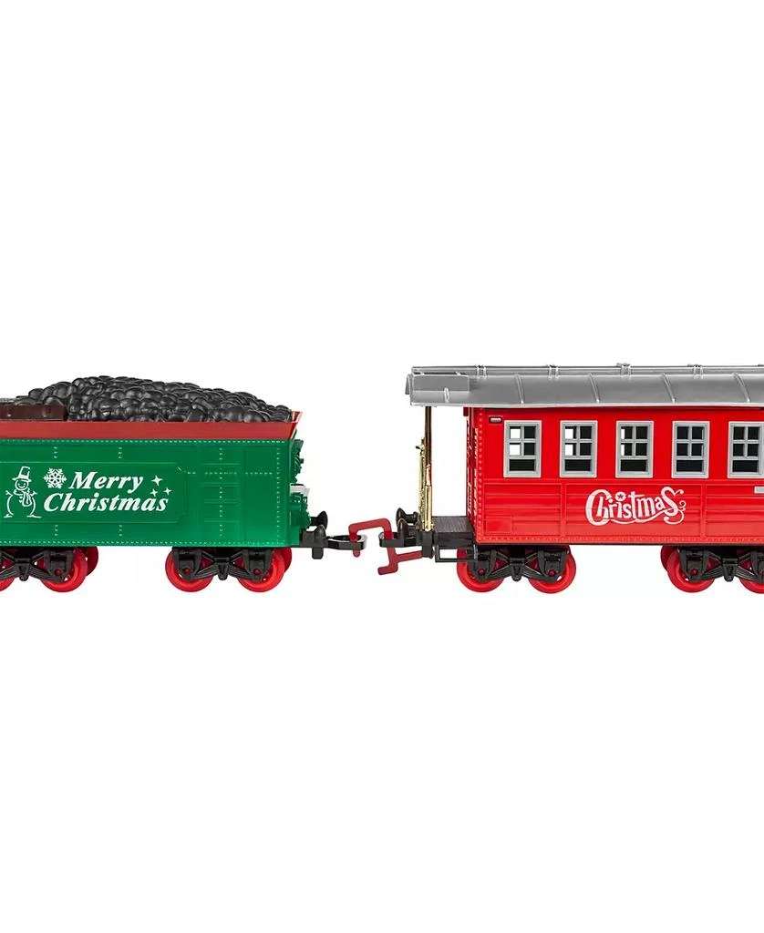 World Tech Toys Santa's Choo Choo 44 Piece Battery Powered Train Set with Working Light Sound 6
