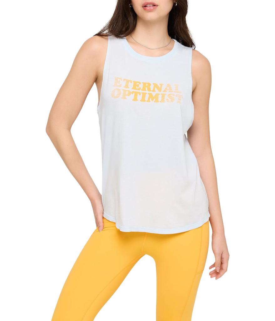 Spiritual Gangster Optimist Jade Muscle Tank