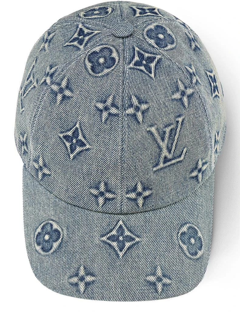 Louis Vuitton Monogram Washed Denim Cap 5