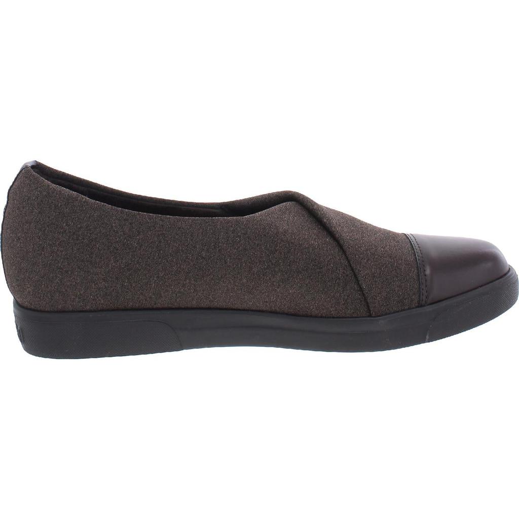 Munro Plum Womens Lightweight Slip-On Ballet Flats