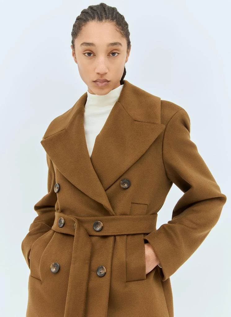 Max Mara Oversized Wool Pea Coat 3