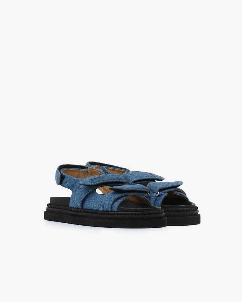 ISABEL MARANT ISABEL MARANT, MADEE DENIM SANDALS - Women - Blue - 37 1