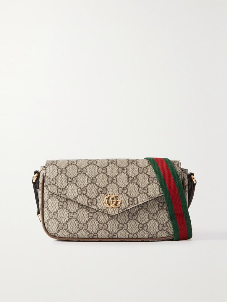 Gucci Gucci White Ivory Leather Gucci Blondie Crossbody Bag