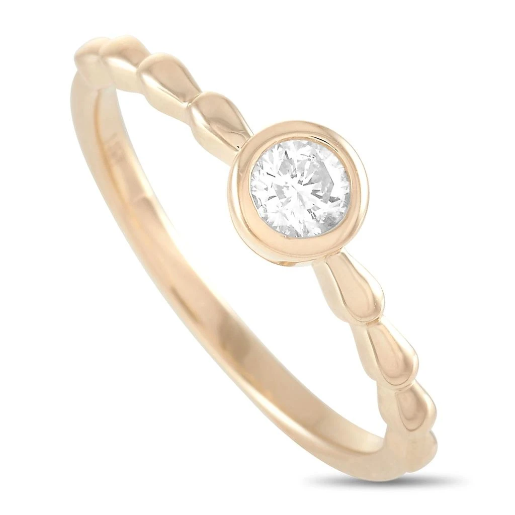 Non Branded 14K Yellow Gold 0.25 ct Diamond Ring 1