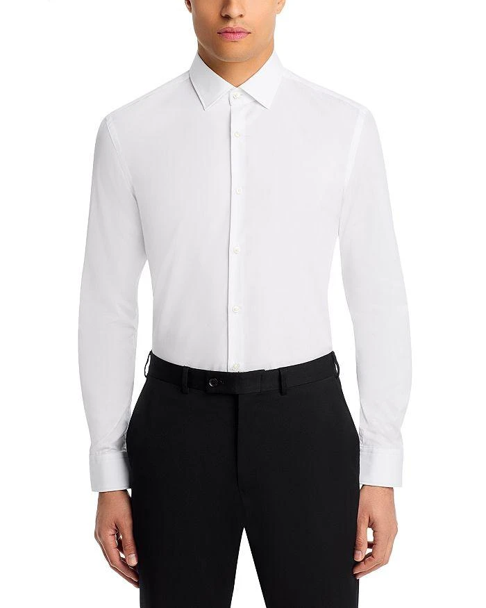 Hugo Boss Jason Slim Fit Long Sleeve Cotton Dress Shirt - Shirts - Free  Shipping - BeyondStyle