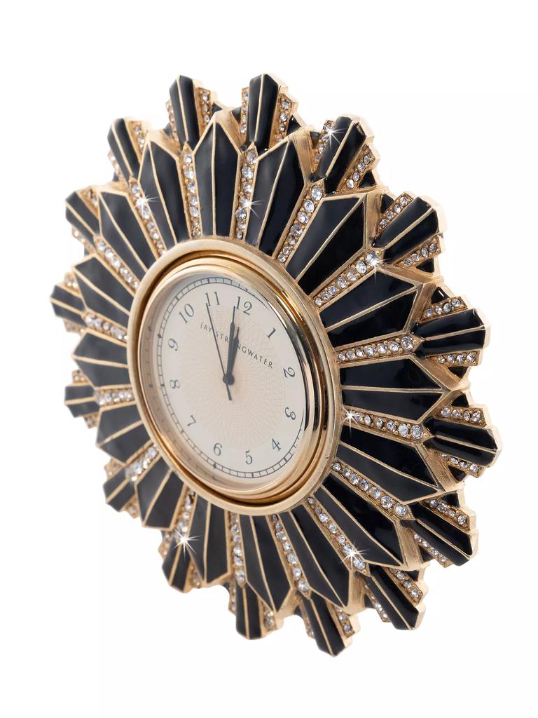 Jay Strongwater Art Deco Clock