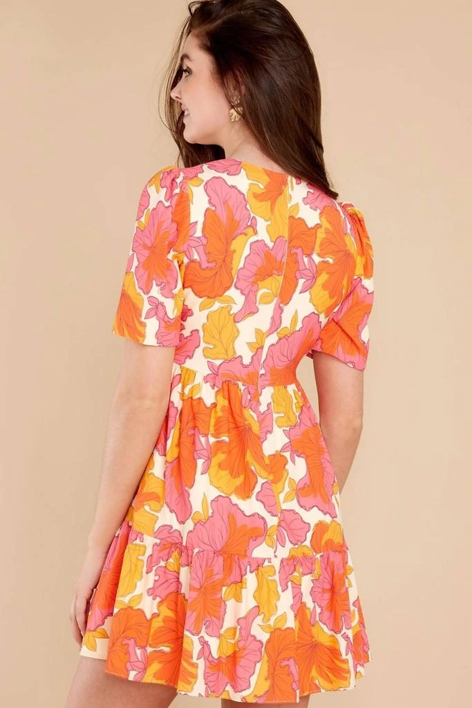 Julie Brown Shauna Dress In Coral Coast 2