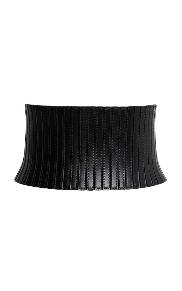 Alaïa ALAÏA - Leather Corset Belt - Black - 75 cm - Moda Operandi 1