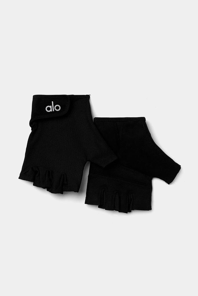 Alo Power Moves Workout Gloves - Black