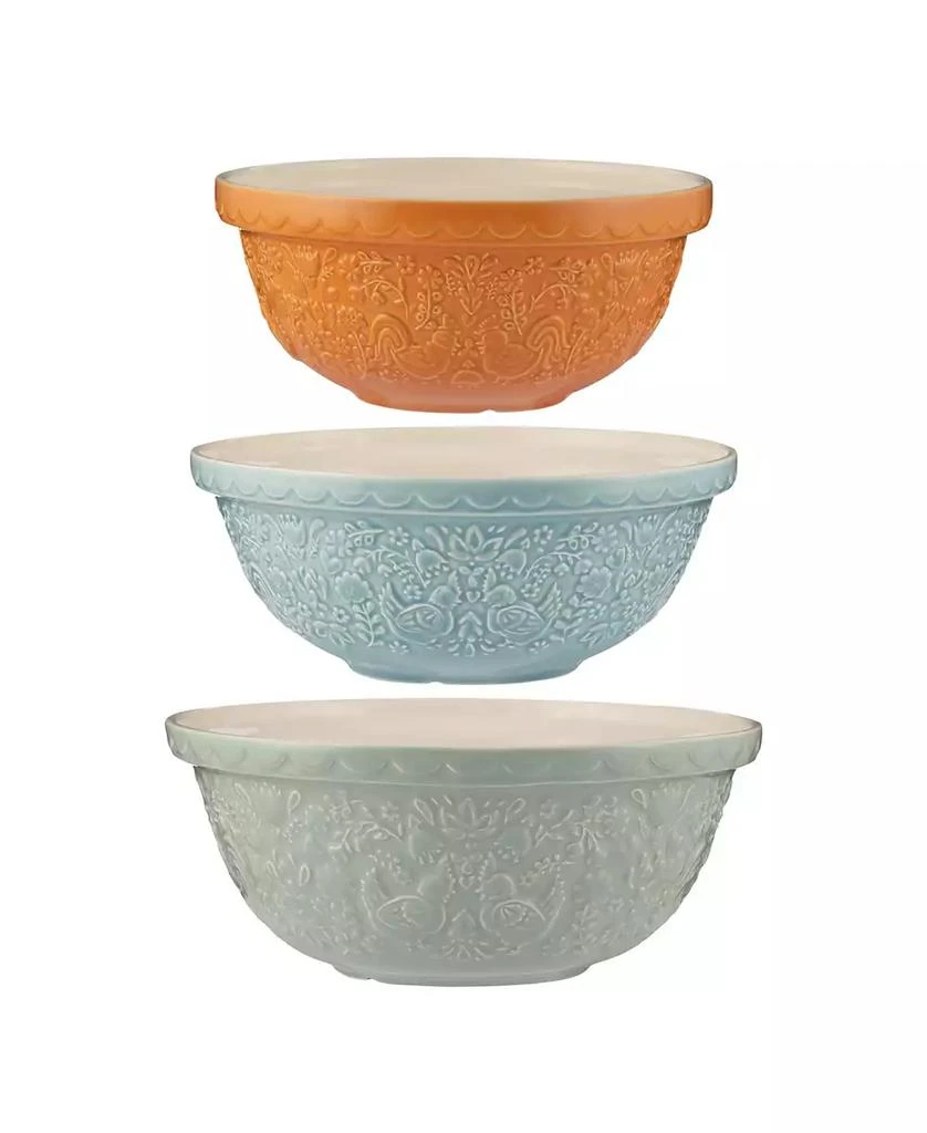 Mason Cash Home to Roost Mixing Bowls, Set of 3