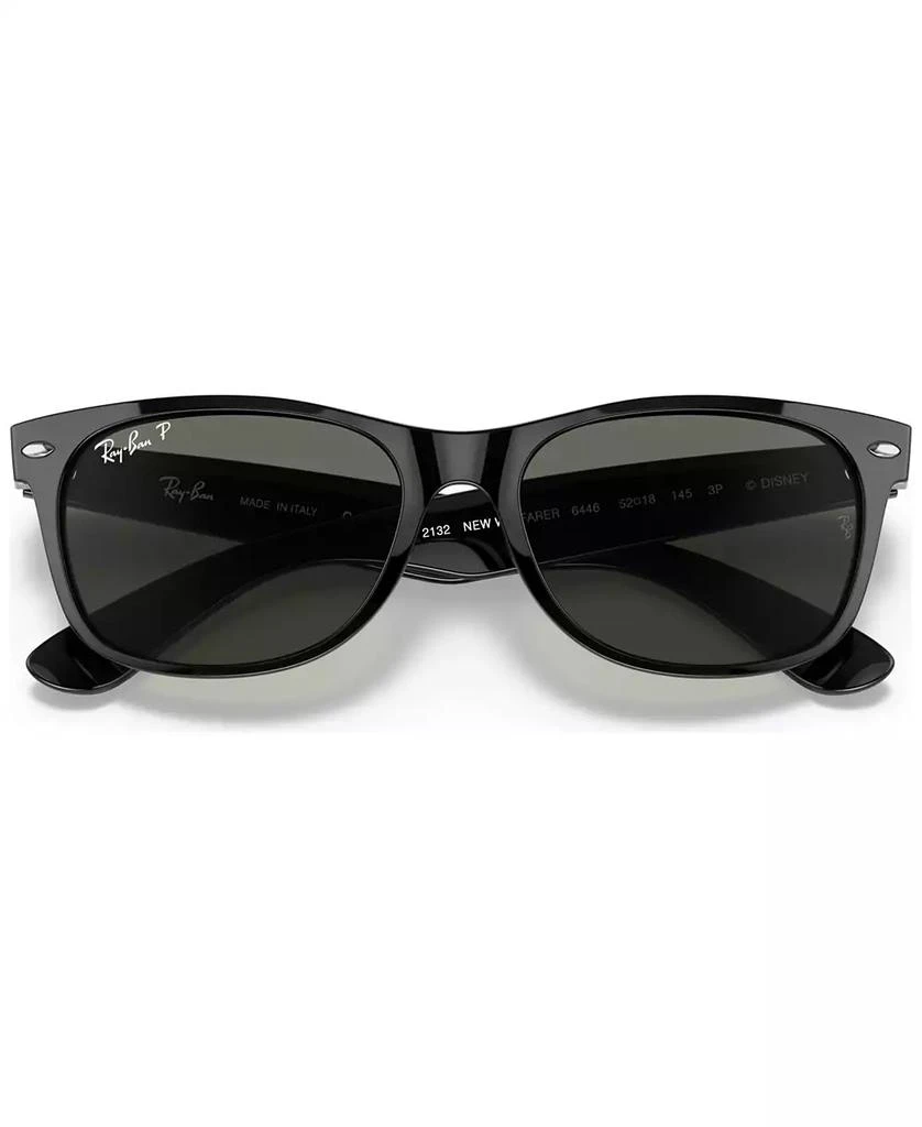Ray-Ban Disney Unisex Polarized Sunglasses, RB2132 NEW WAYFARER 5