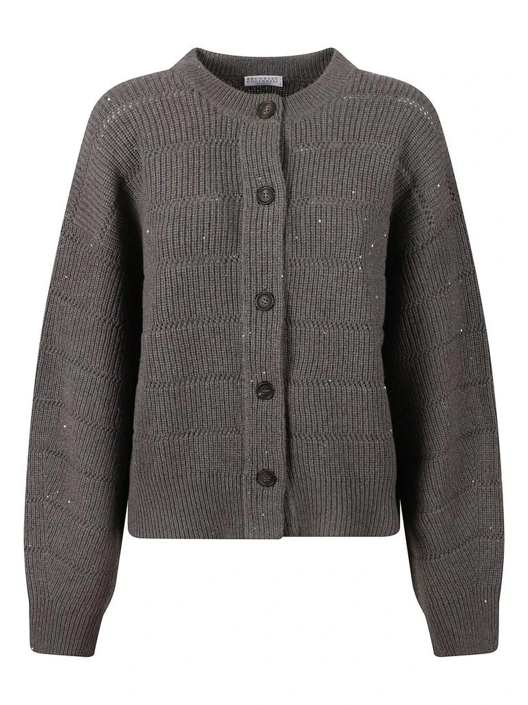 Brunello Cucinelli Brunello Cucinelli Long Sleeved Cardigan from Cettire