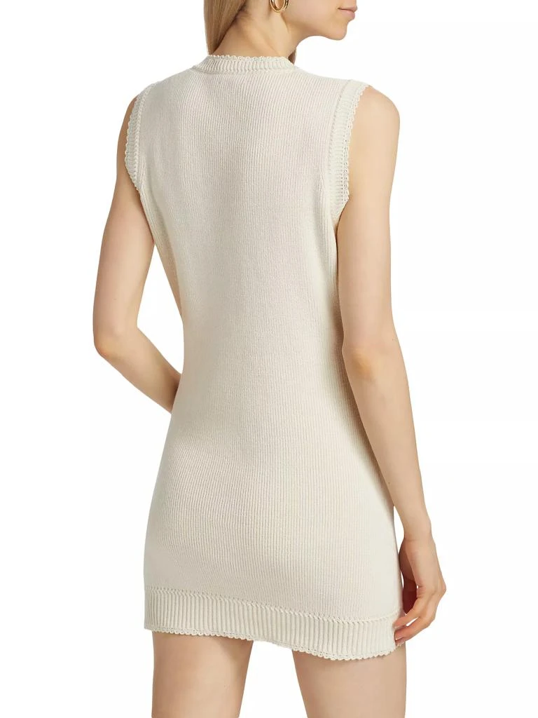 Reformation Catalina Cotton Knit Minidress 5
