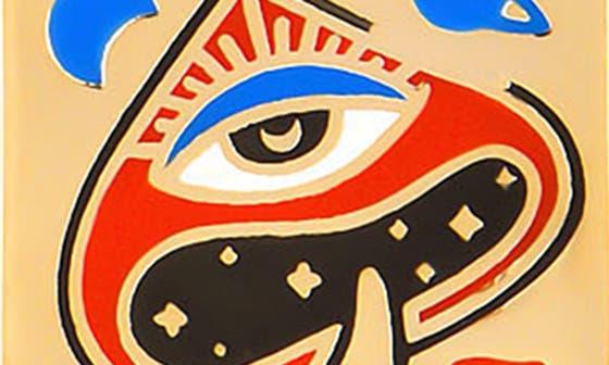 Gabi Rielle Power Crystal Mushroom Pendant Necklace