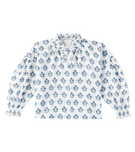The New Society Eleni floral cotton blouse 1