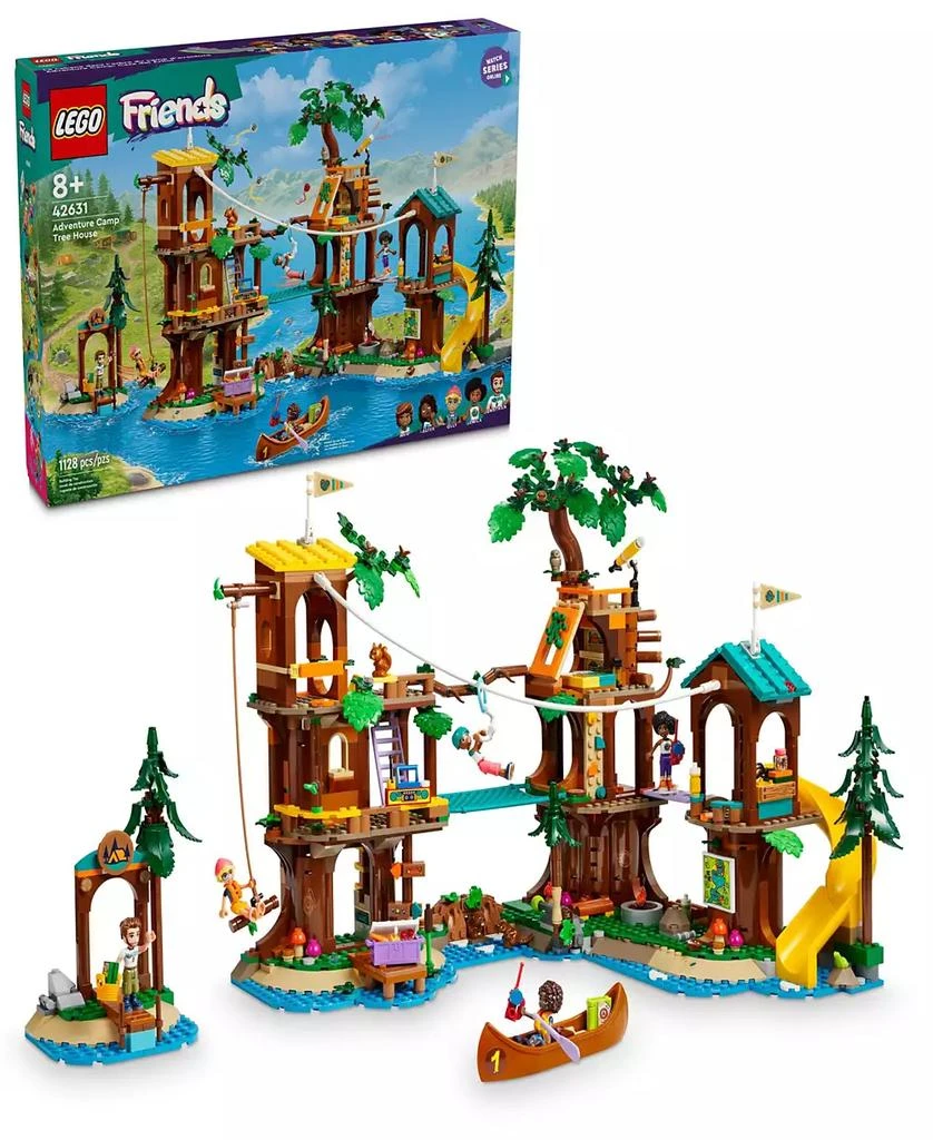 LEGO Friends Adventure Camp Tree House Toy with Doll Accessories Building Set 42631, 1128 Pieces 1