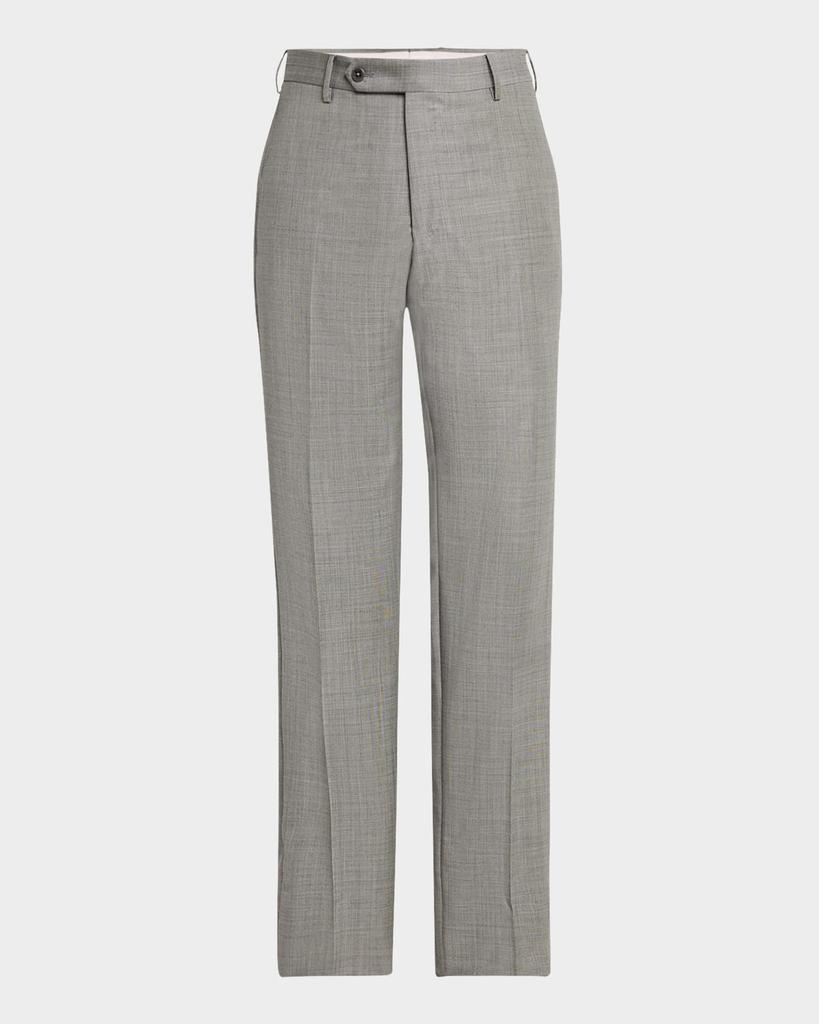 Zanella Men's Parker Sharkskin Trousers