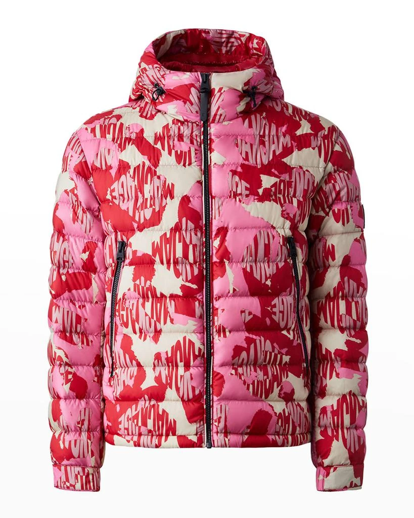 Mackage Men's Keagan-NV Printed Puffer Jacket 2
