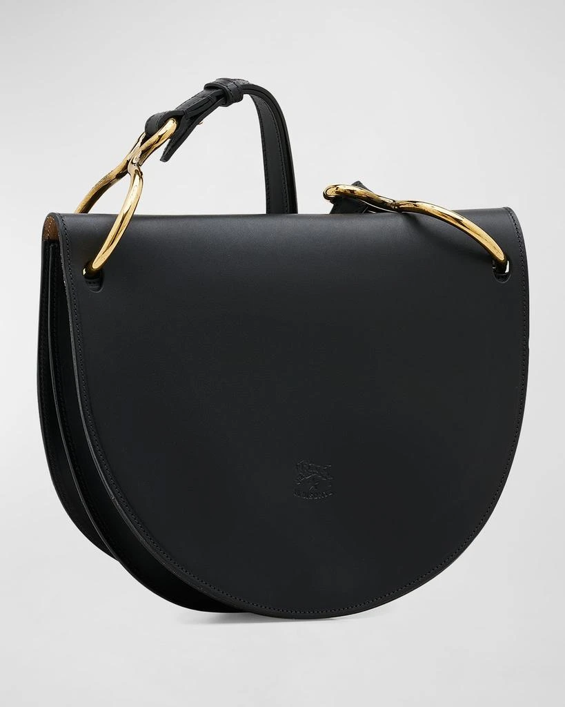 Il Bisonte Consuelo Brushed Leather Flap Shoulder Bag 4