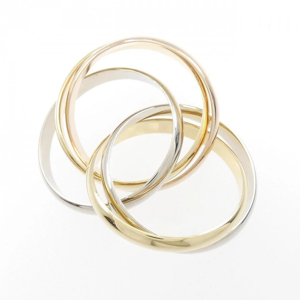 Cartier pink gold gold yellow gold pink gold (18K) gold (18K) yellow gold (18K) Band Ring (Pre-Owned) 3
