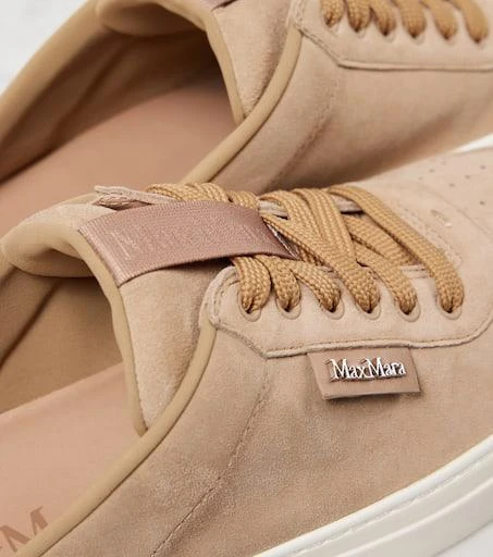 Max Mara Slides suede sneakers 5