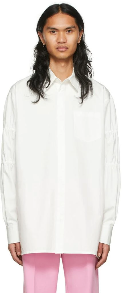 We11done White Cotton Shirt 1