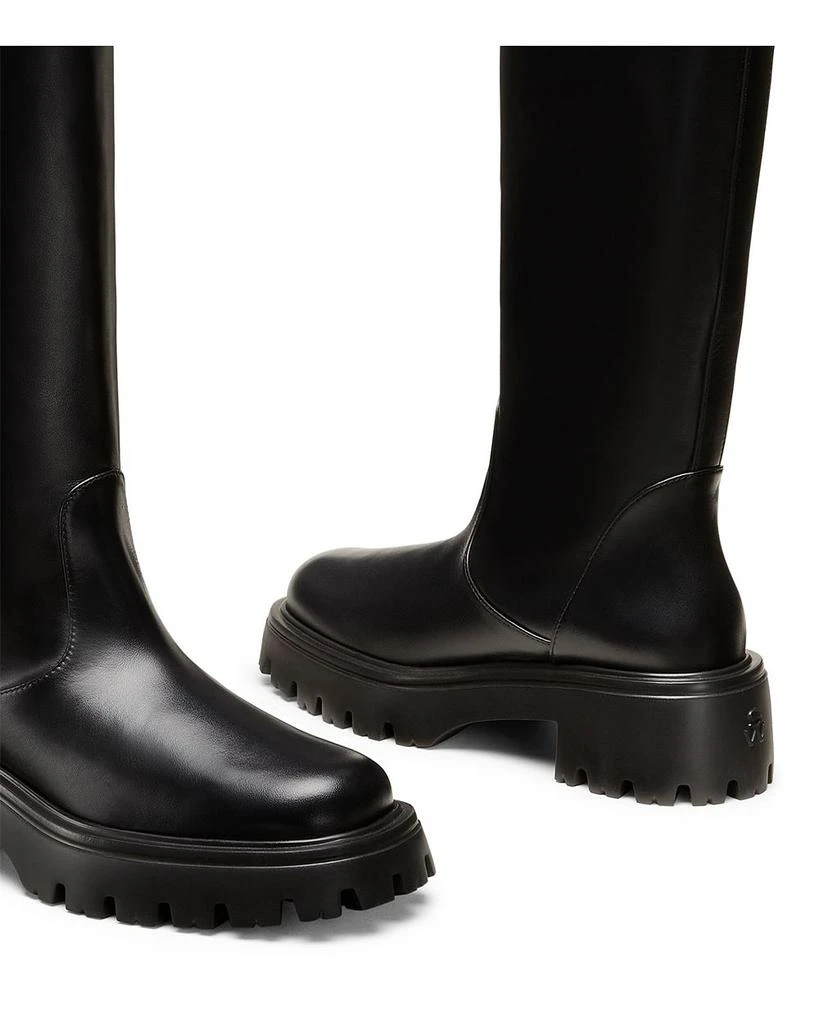 Stuart Weitzman Women's Emerson Moto Boots 4