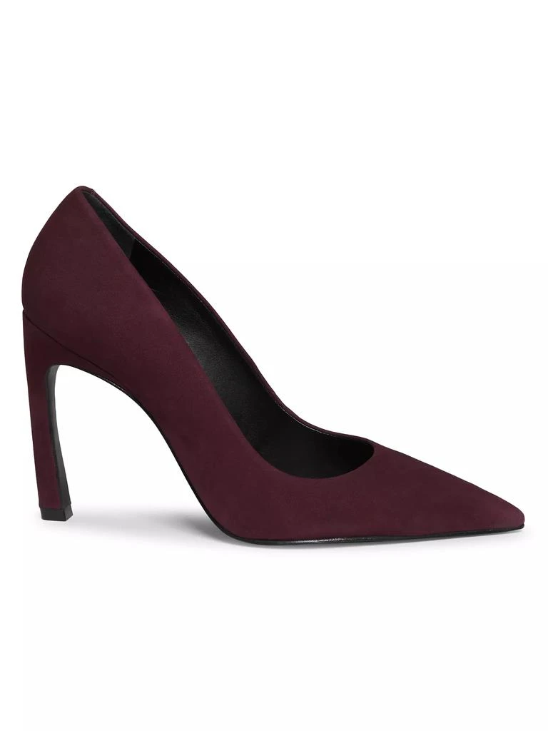 Schutz Lou Curve 100MM Nubuck Pumps 1