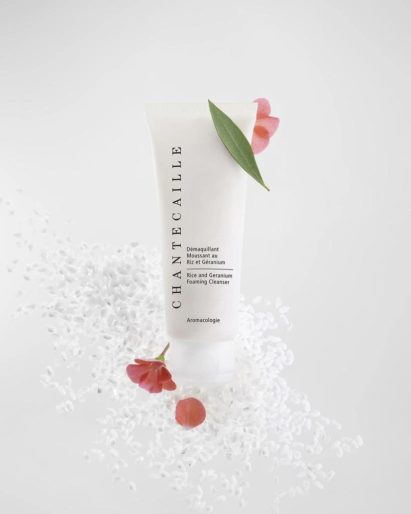 Chantecaille Rice and Geranium Foaming Cleanser, 2.5 oz. 3