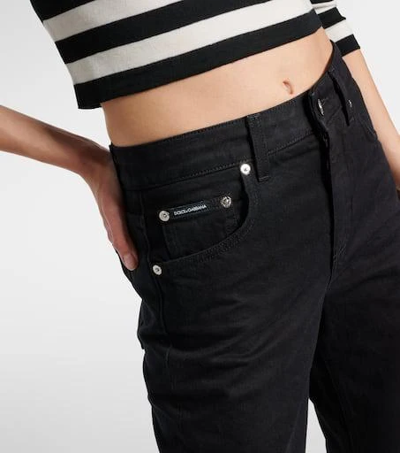 Dolce 
Gabbana High-rise slim jeans 4