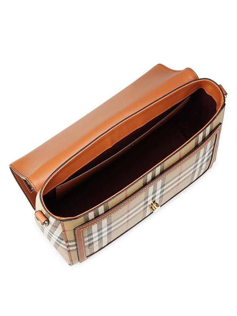 Burberry Note Check Crossbody Bag 3