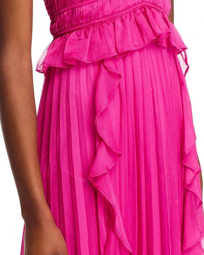 AQUA Flutter Maxi Dress - Exclusive 5