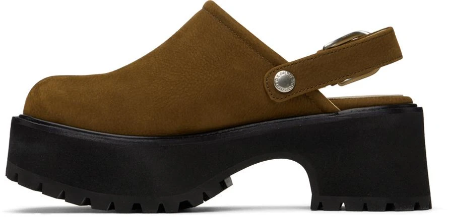 Marge Sherwood Tan 70's Clogs 3