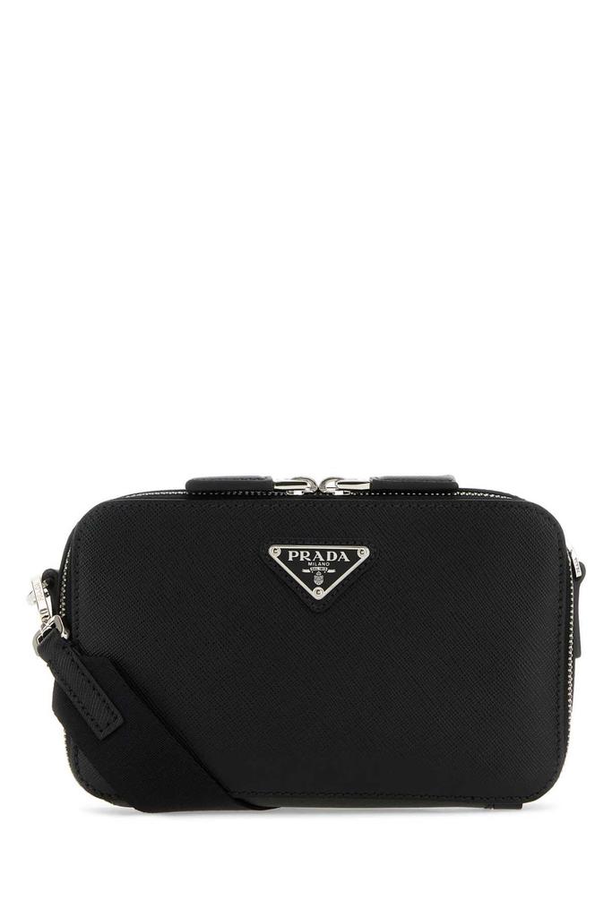 Prada Small Re-Nylon and Leather Shoulder Bag - Shoulder