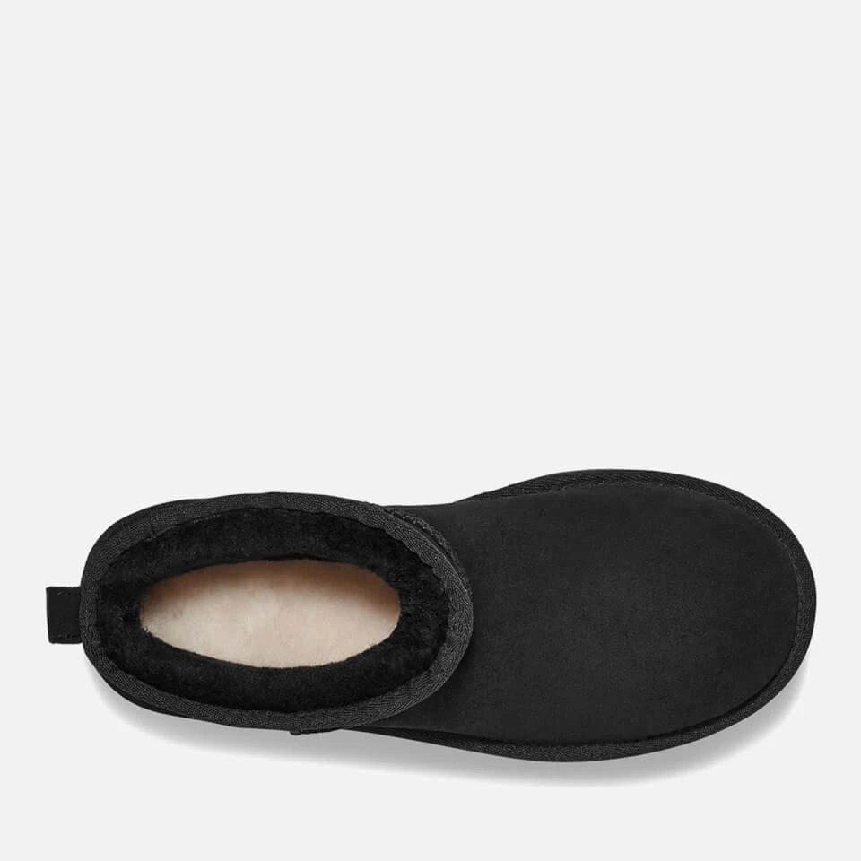 UGG UGG CLASSIC ULTRA MINI PLATFORM SUEDE BOOTS 4