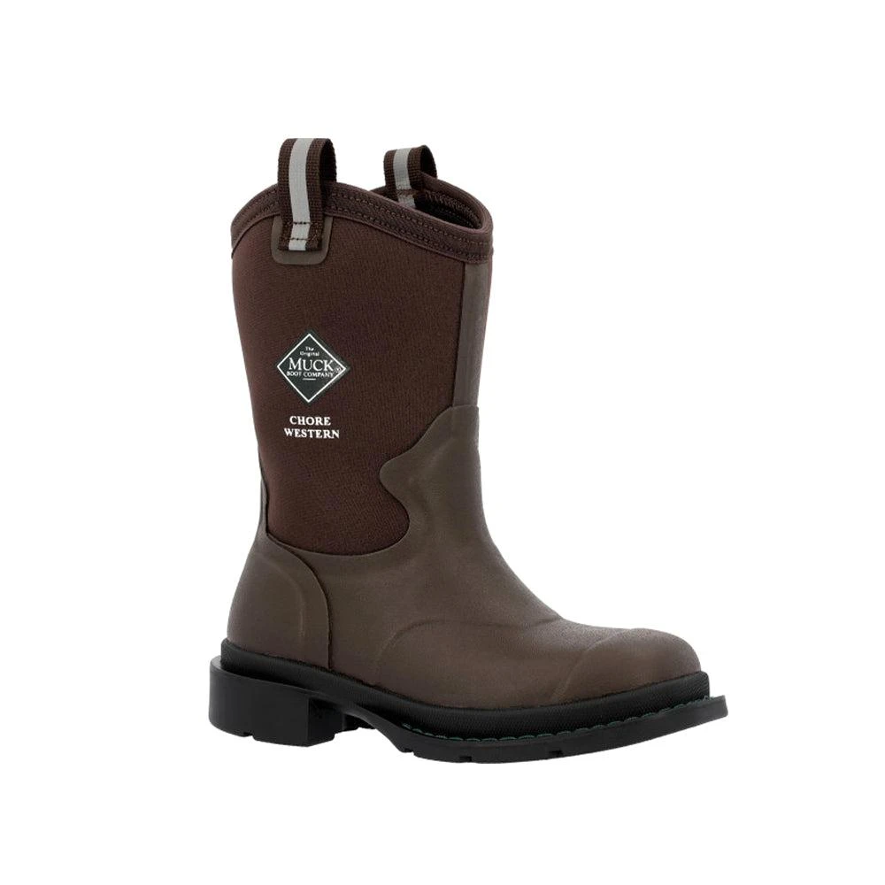 Muck Boot Chore Western Round Toe Pull On Boots (Little Kid-Big Kid) 2