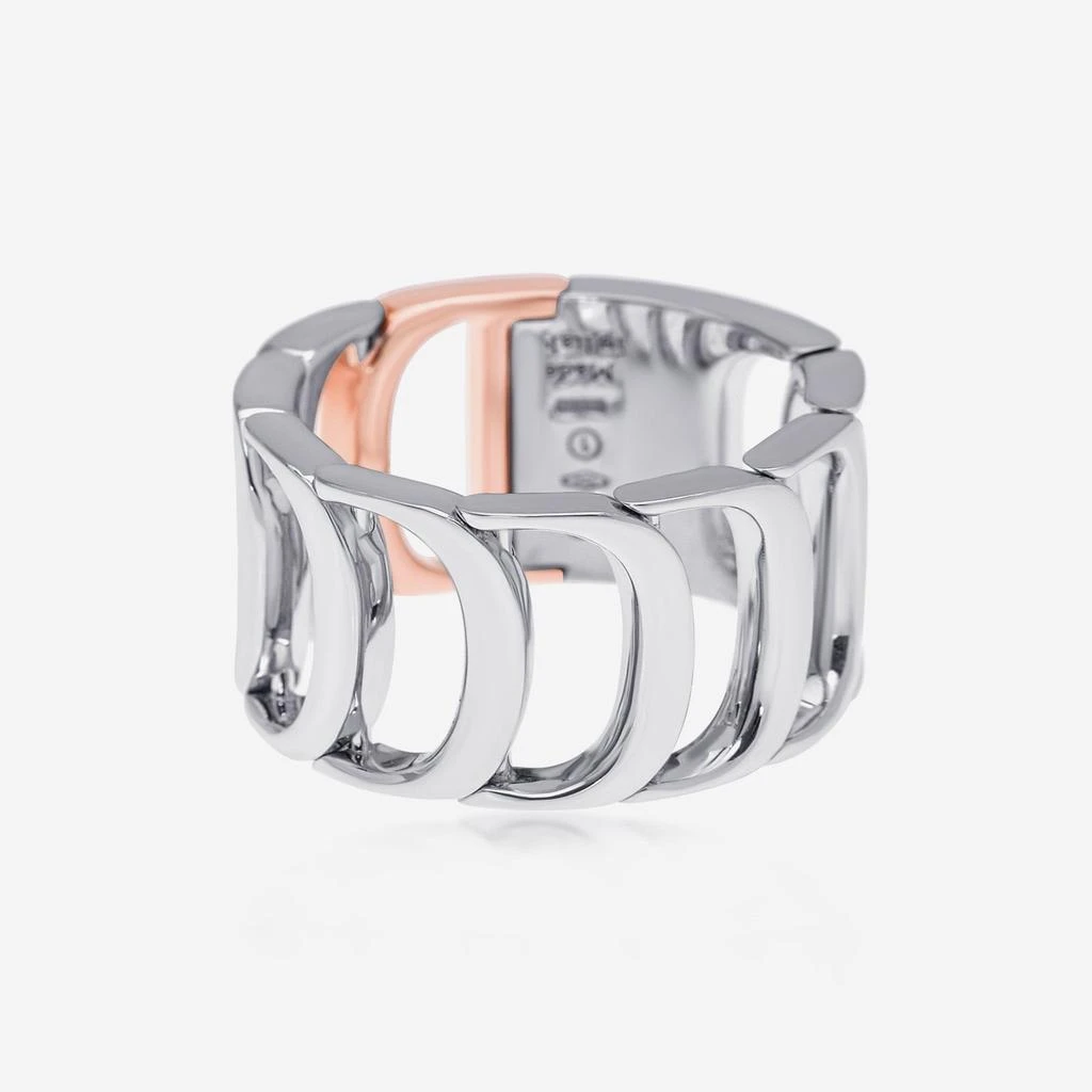 Damiani Damiani Damianissima 18K White & Rose Gold Brilliant Cut Diamond Ring 3
