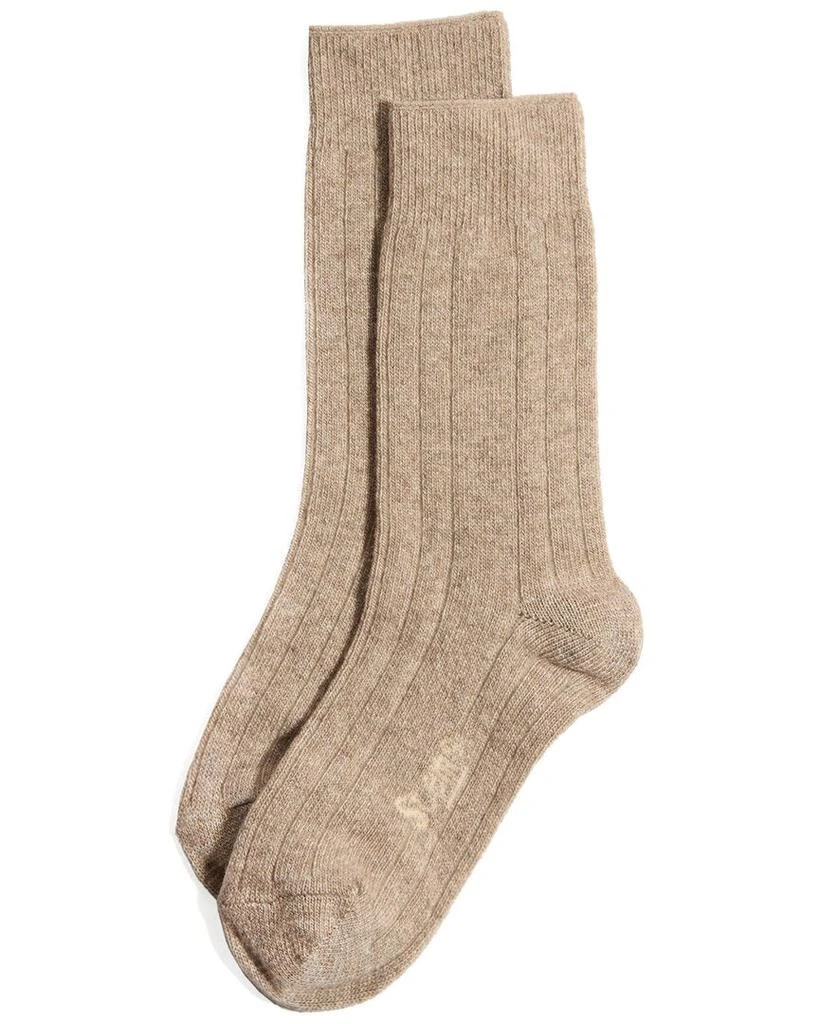 STEMS Stems Lux Merino Cashmere-Blend Crew Sock 1